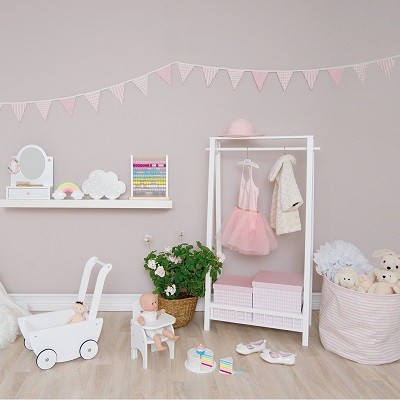 Jabadabado Drewniany duży wieszak na ubranka 4