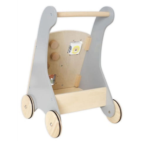 Drewniany chodzik srebrny, pchacz Jabadabado 1