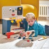 Drewniany zestaw majsterkowicza, warsztat, Tender Leaf Toys  1