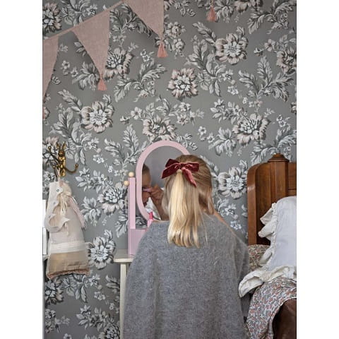 Toaletka z lustrem dla dzieci pastelowy róż Jabadabado 5