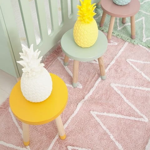 Lorena Canals Dywan Bawełniany Hippy Soft Pink