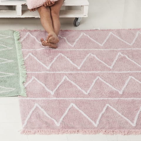 Lorena Canals Dywan Bawełniany Hippy Soft Pink 3