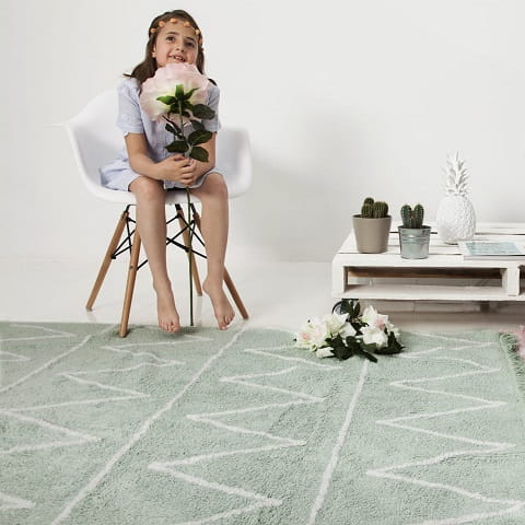 Lorena Canals Dywan Bawełniany Hippy Soft Mint 2