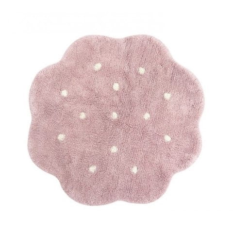 Lorena Canals Dywan Mini Biscuit Vintage Nude 90x90 Cm 1