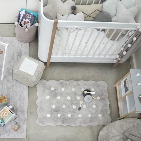 Lorena Canals Dywan Mini Biscuit Pearl Grey 70x100 Cm