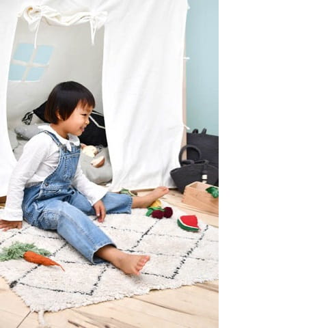 Lorena Canals Dywan Mini Bereber 70x100 Cm 3