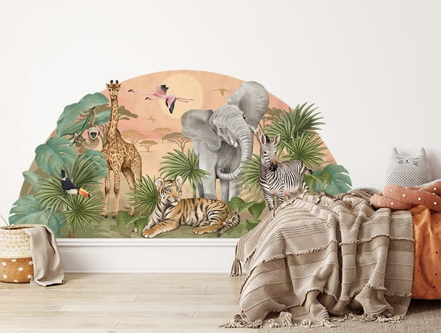 Naklejka na ścianę - safari 2