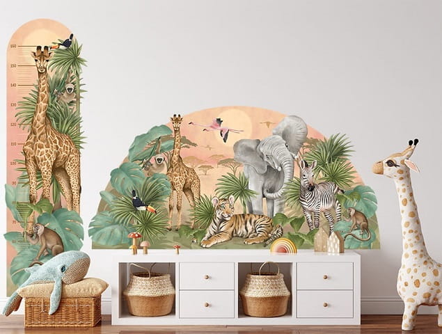 Naklejka na ścianę - safari 5