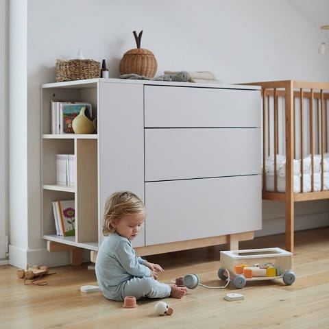 Komoda dziecięca Basic kaszmir
