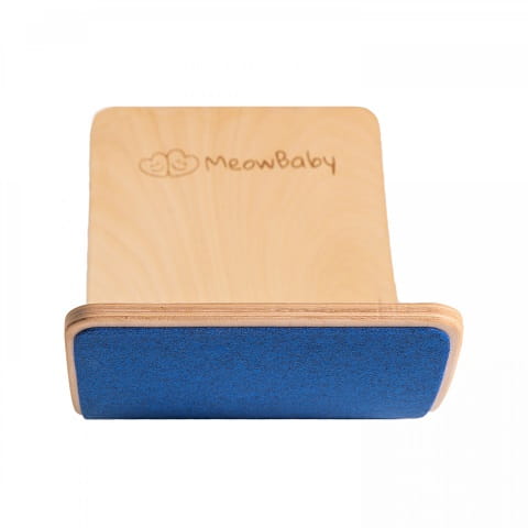 Deska Balansująca dla dzieci 80x30cm z filcem niebieskim 4