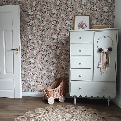 Komoda Babushka oliwka - dziecięca 13