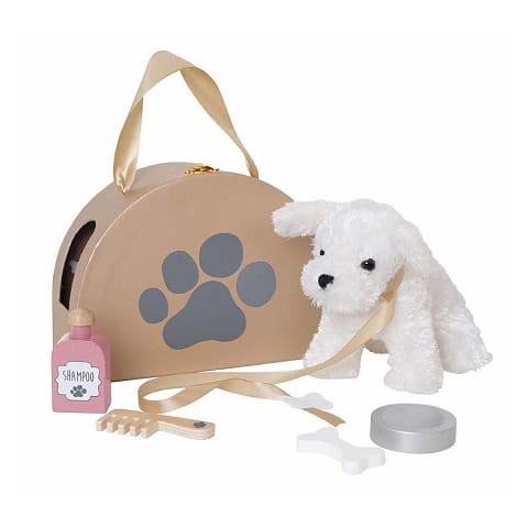 Piesek w torebce z akcesoriami Jabadabado