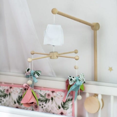 Peonia – karuzela z obrotową pozytywką Muzpony 1