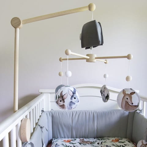 Leśne zwierzęta – karuzela z obrotową pozytywką Muzpony