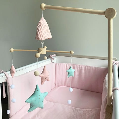 Pink masala – karuzela z obrotową pozytywką Muzpony