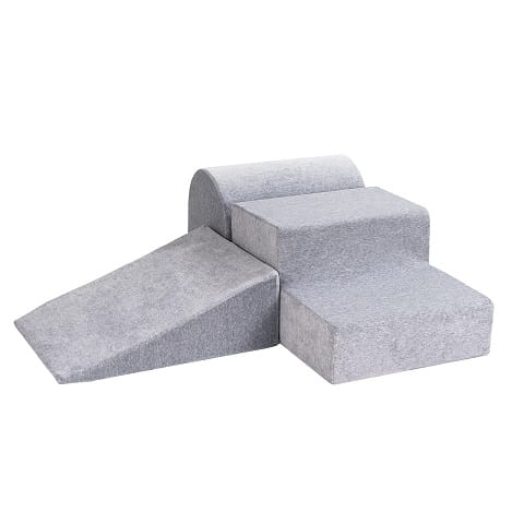 Piankowy zestaw do zabawy 3 el. jasnoszary bez basenu MeowBaby 1