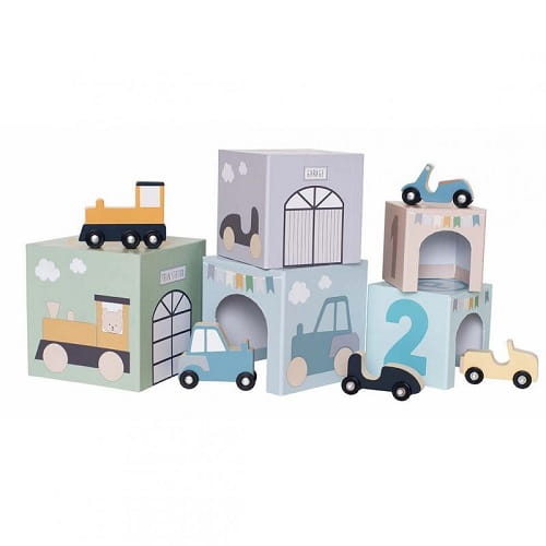 Piramida wieża z samochodami – garaż Jabadabado 1