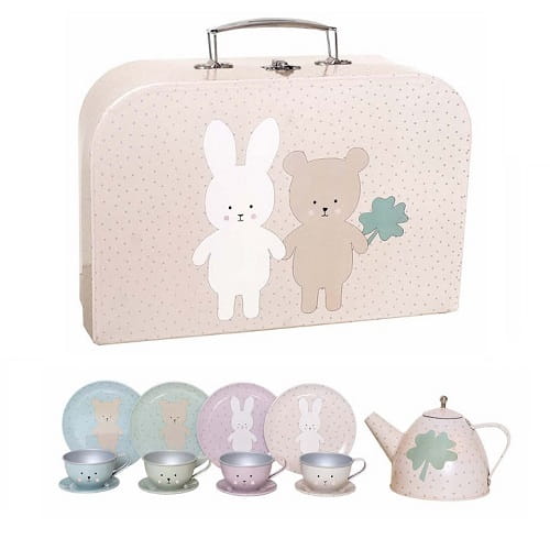 Zestaw do herbaty - królik i miś, Jabadabado