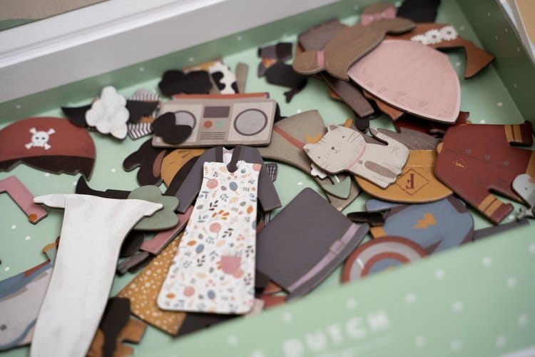 Zestaw magnesów Rosa & Jim Little Dutch 7