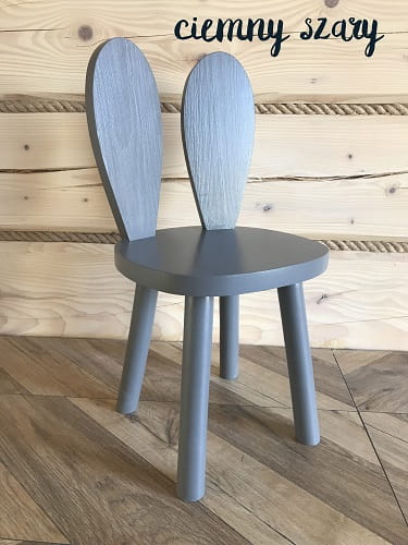 Bambooko drewniany stolik + 1 krzesełko Króliczek 19