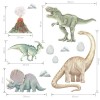 Naklejka na ścianę dinozaury I 6