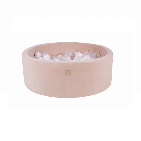 Basen Velvet z piłeczkami (200 szt) ecri MeowBaby 3