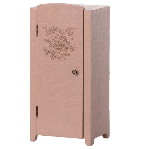Maileg szafa różowa Miniature closet light rose