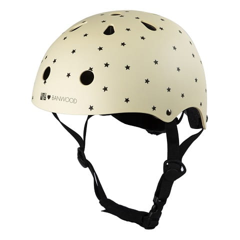 Banwood kask rowerowy dziecięcy  bonton cream