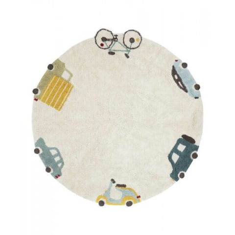 Lorena Canals Dywan Pojazdy Eco-City 140 Cm 1