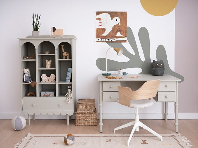 Regał dziecięcy Babushka oliwka 3