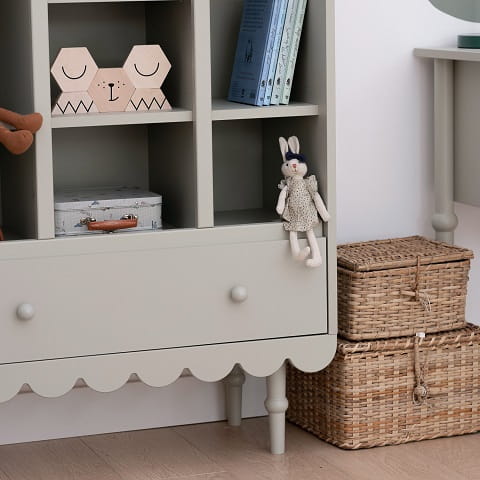 Regał dziecięcy Babushka oliwka 5