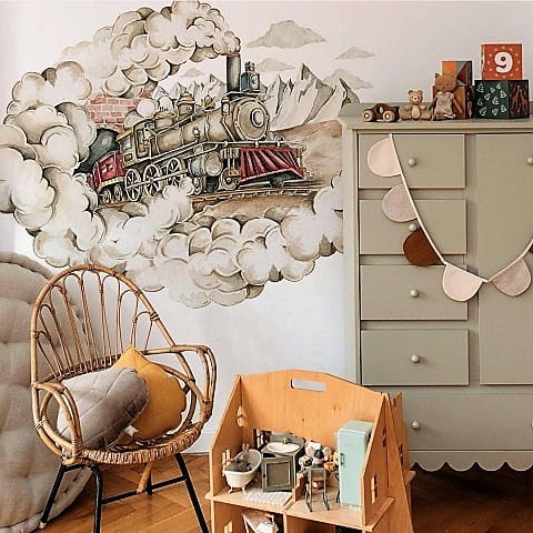 Komoda Babushka oliwka - dziecięca 4