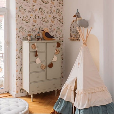 Komoda Babushka oliwka - dziecięca 9