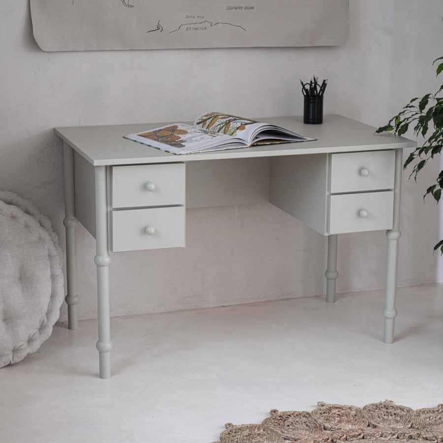 Biurko Babushka oliwka - dziecięce 7