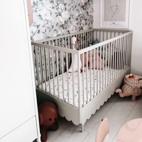 Łóżeczko Babushka 70x140 cm i tapczanik 2w1 oliwka 4