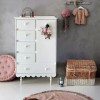 Komoda Babushka biała - dziecięca