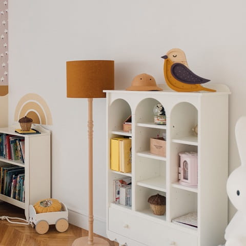 Regał Babushka biały dziecięcy 9