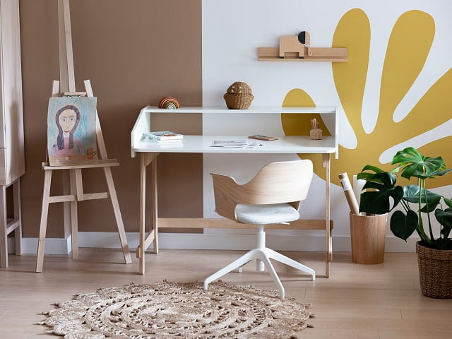 Biurko dziecięce Basic białe 7