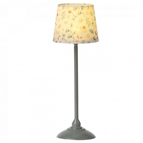 Maileg Lampa podłogowa miętowa Miniature floor lamp mint 1
