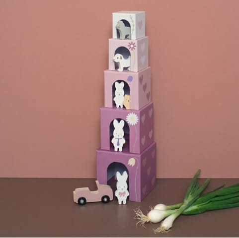 Piramida, wieża ze zwierzątkami królik Jabadabado 2