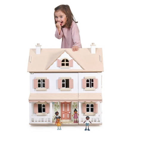 Trzypiętrowy domek w stylu kolonialnym, Tender Leaf Toys 3
