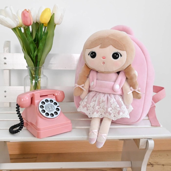 Plecak Metoo Dziewczynka Boho z wyjmowaną lalką 1