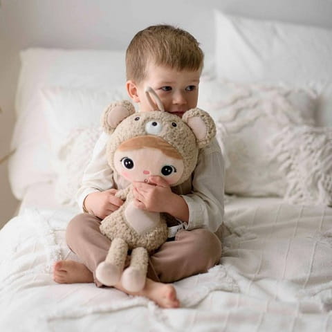 Lalka Metoo Miś beżowy