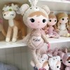 Lalka Metoo Miś beżowy z imieniem 1