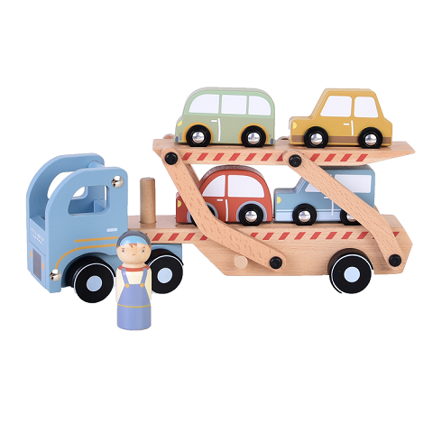 Laweta z autami Little Dutch