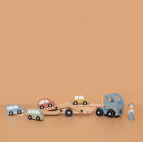 Laweta z autami Little Dutch 4