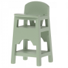 Maileg Krzesełko do karmienia miętowe High chair, Mouse mint