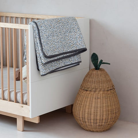 Łóżeczko - łóżko dziecięce 70x140 cm z opcją tapczanika Basic złamana biel 6