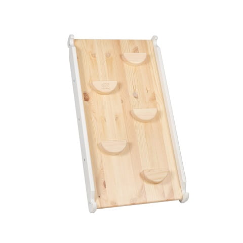 Drabinka biała i Zjeżdżalnia-Ścianka Wspinaczkowa 2w1 MeowBaby 7