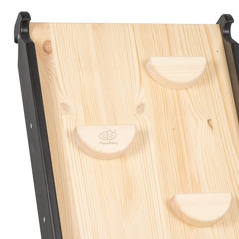 Drabinka czarna i Zjeżdżalnia-Ścianka Wspinaczkowa 2w1 MeowBaby 10